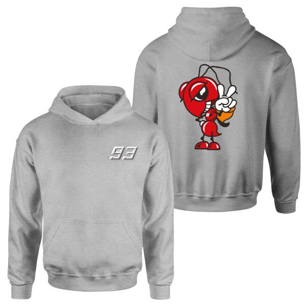 Marc Marquez Ant Edition Hoodie XXL - Gri