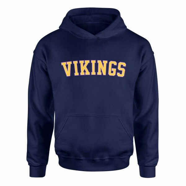 The VIKINGS Hoodie XL - İndigo Mavisi