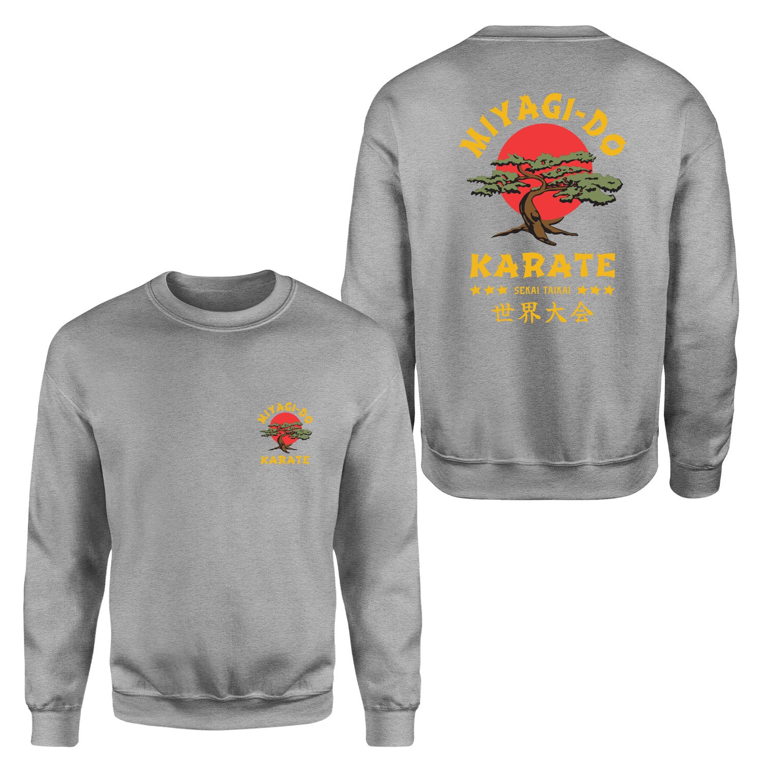 Miyagi Do Karate Sweatshirt XXL - Gri