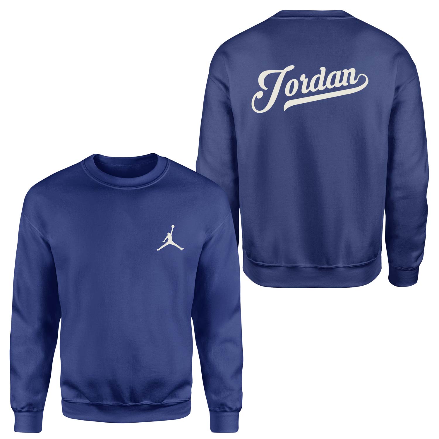 Jordan Enhanced Sweatshirt S - İndigo Mavisi