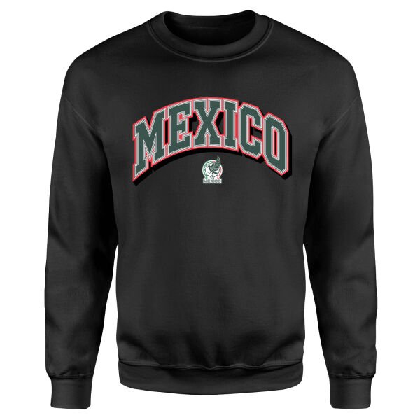 Meksika 2026 Varsity Sweatshirt L - Siyah