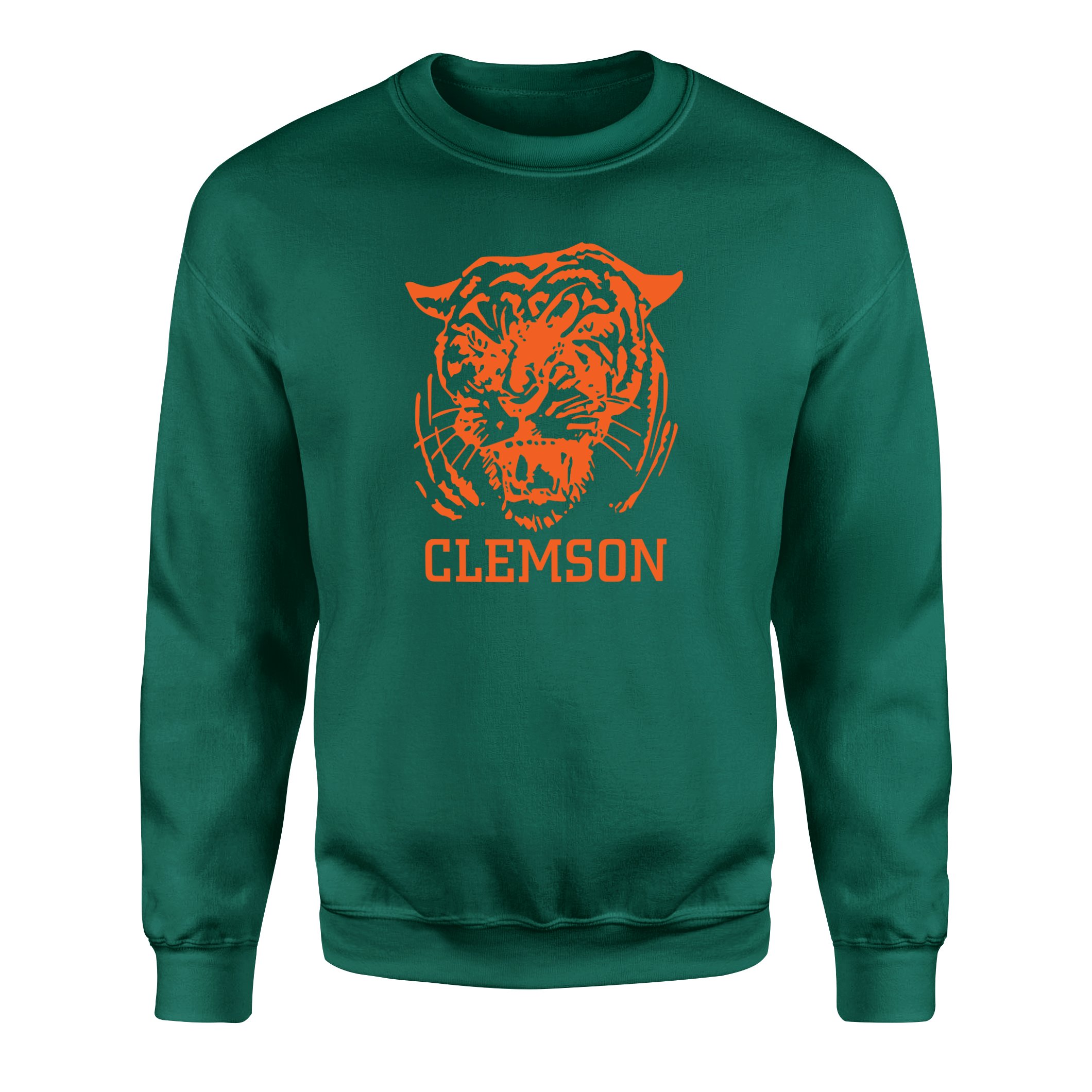 Clemson Tigers Sweatshirt M - Nefti Yeşili