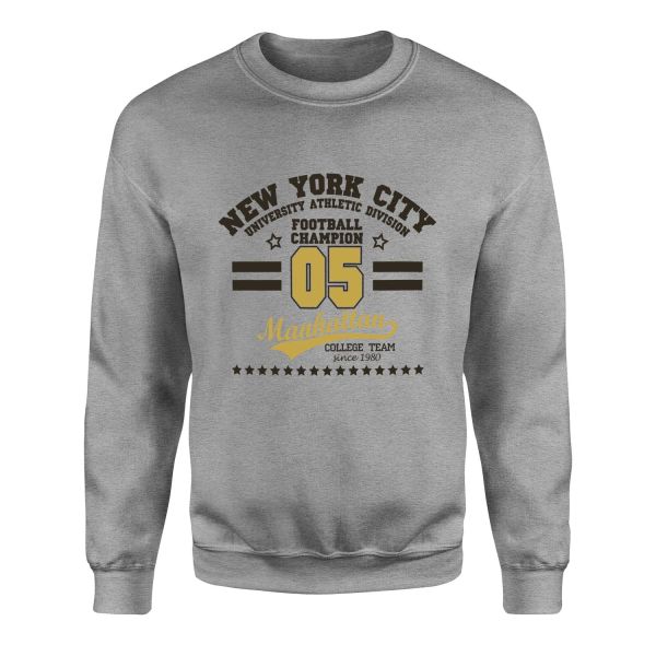 NYC UAD Champion Sweatshirt S - Gri