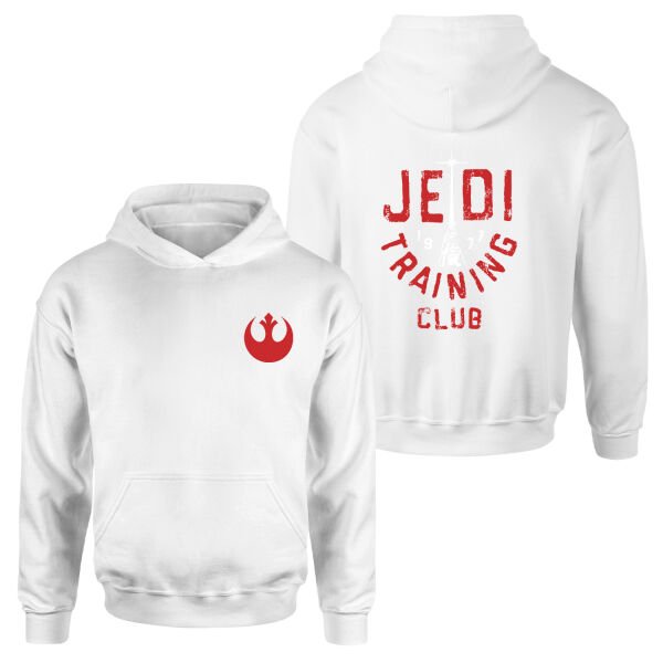 Jedi Training Club Hoodie M - Beyaz