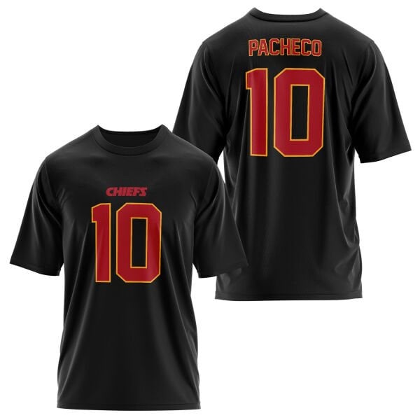 Isiah Pacheco Kansas City Chiefs Oversize Tişört