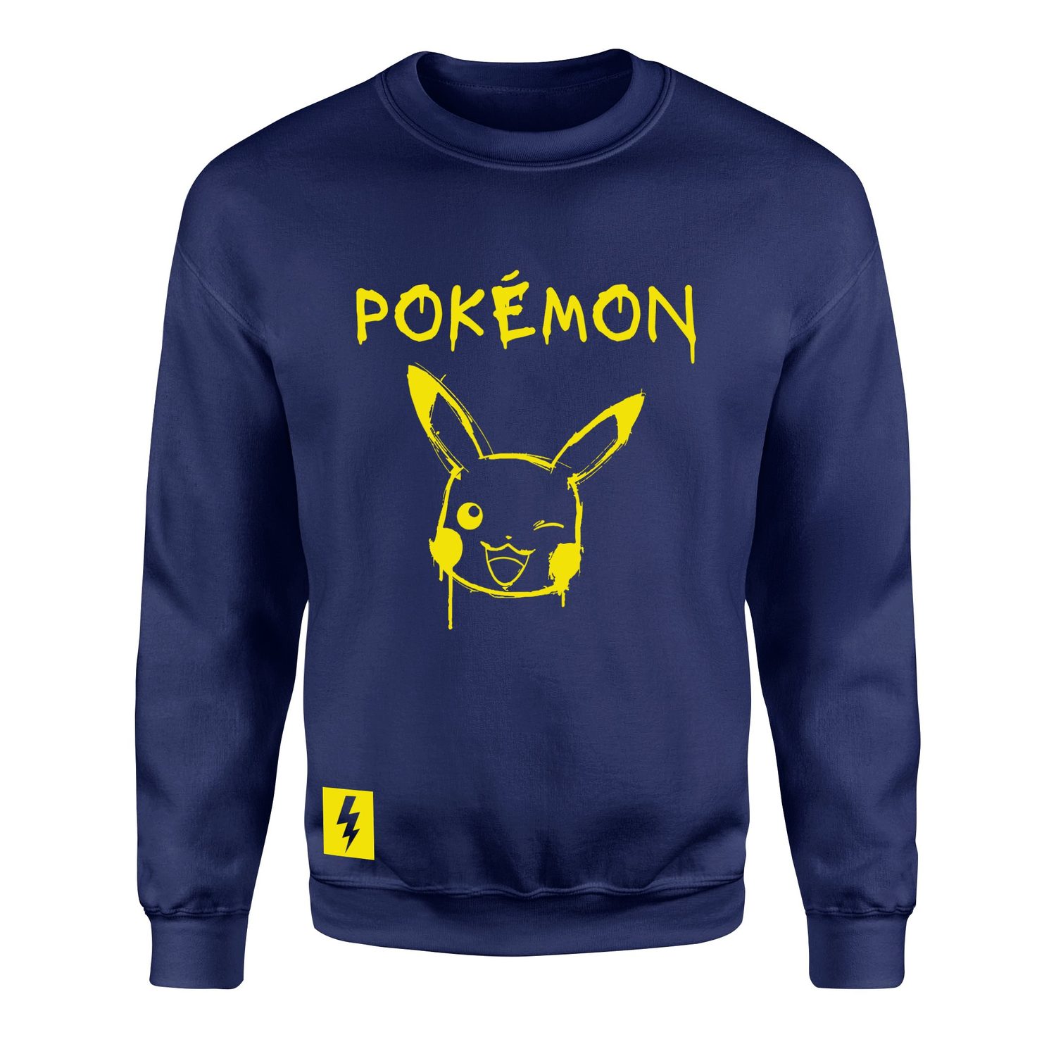 POKEMON #0025 Sweatshirt XXL - İndigo Mavisi