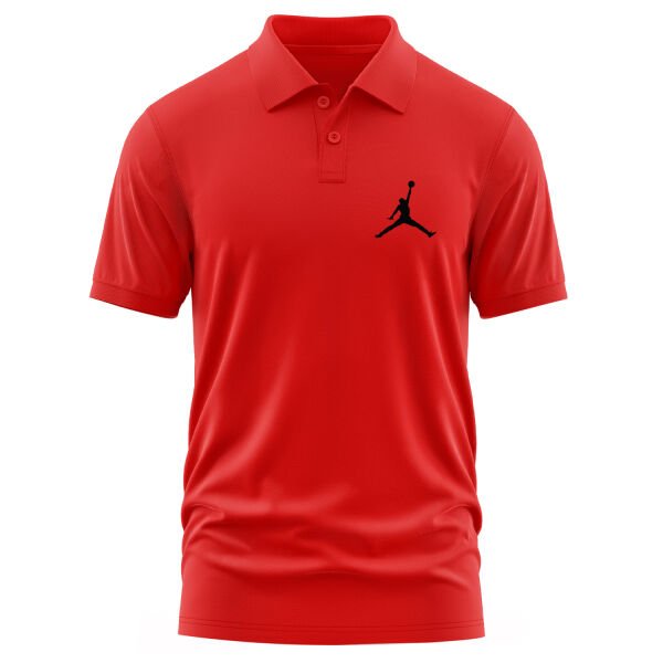 Air Jordan Polo Tişört M - Kırmızı