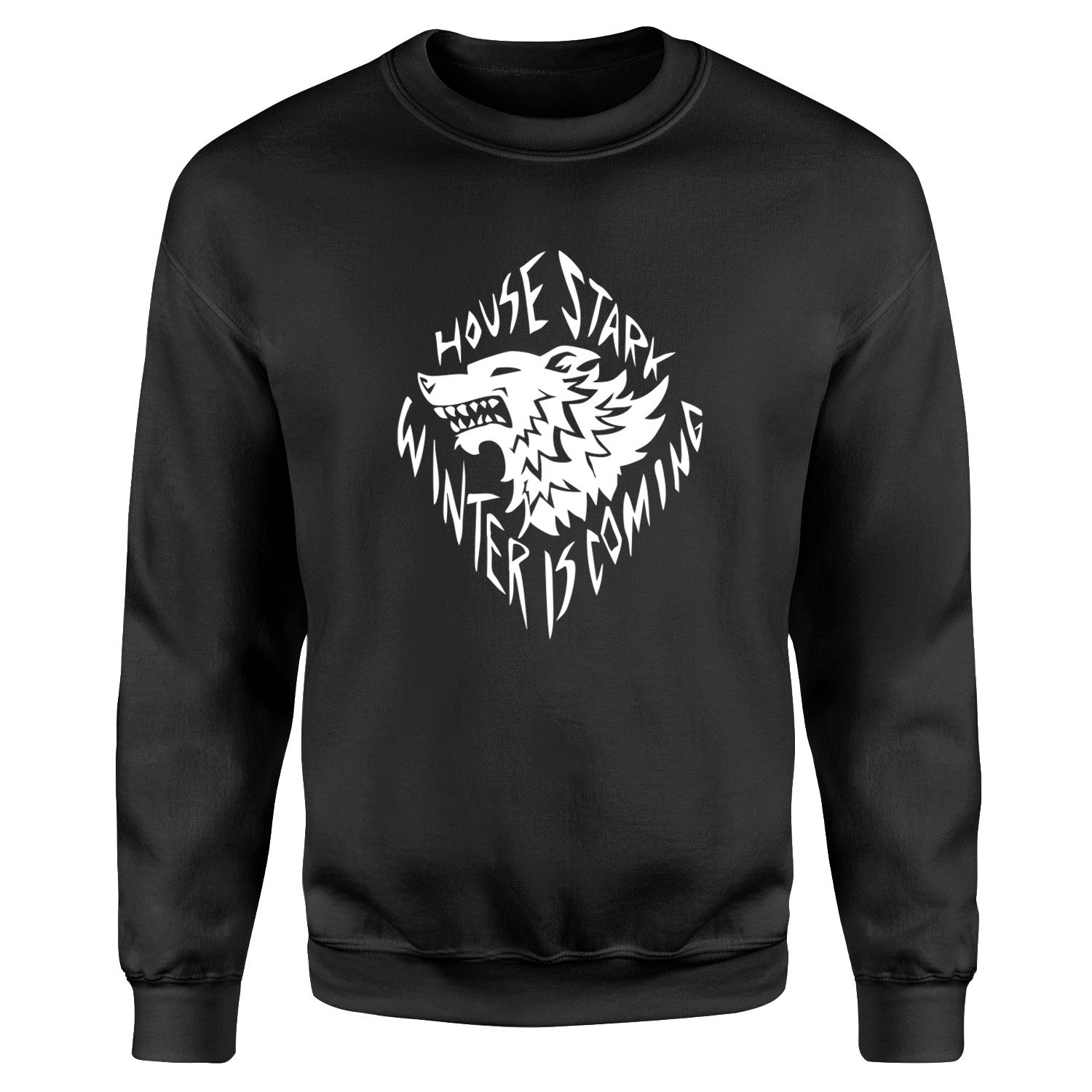 Winter is Coming Sweatshirt S - Siyah