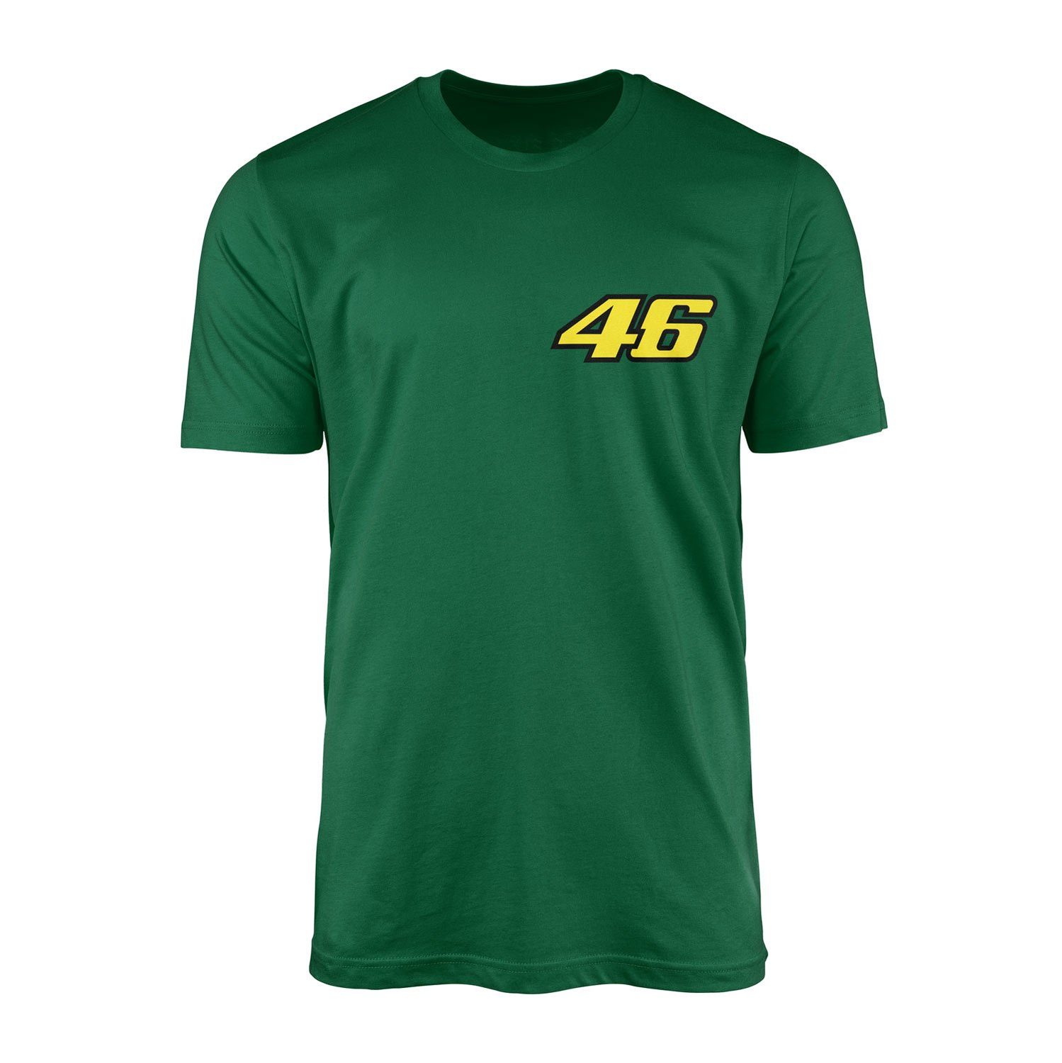 Rossi 46 Yellow Power Tişört XXL - Nefti Yeşili
