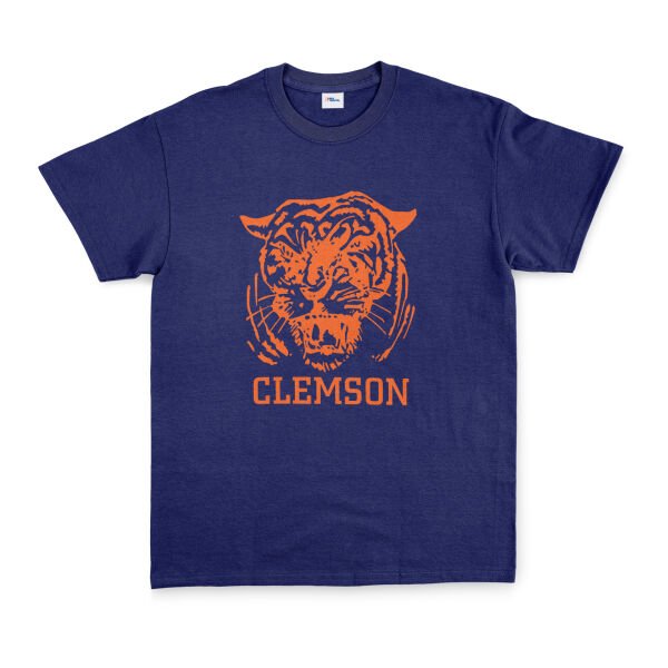 Clemson Tigers Tişört XL - İndigo Mavisi