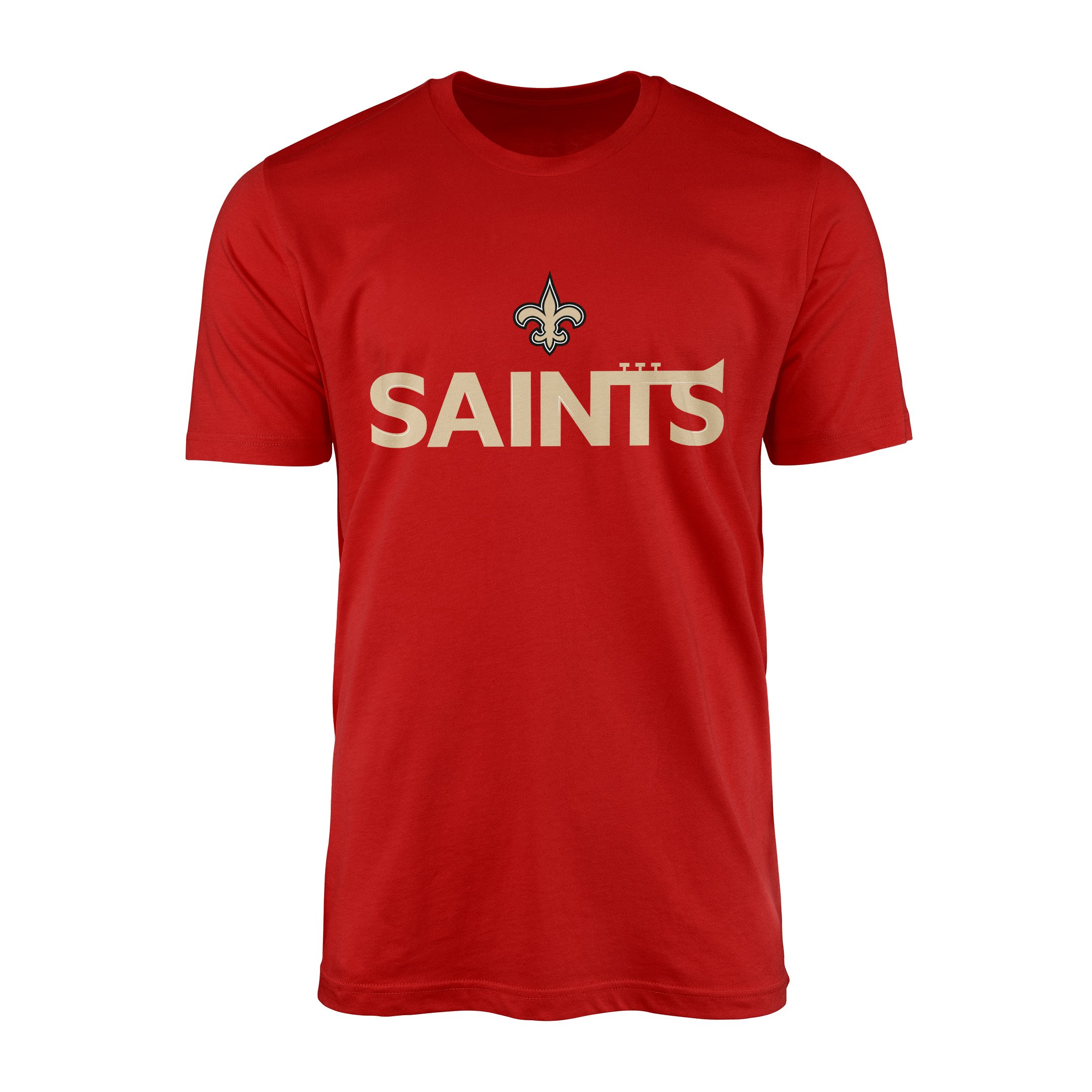 New Orleans Saints Trumpets Tişört S - Kırmızı