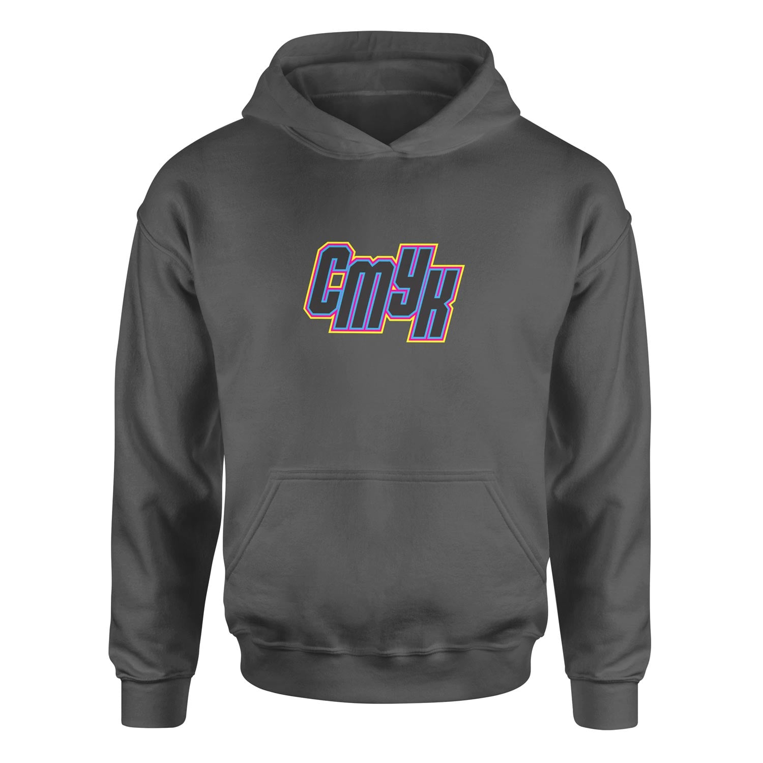 CMYK Hoodie XXL - Füme