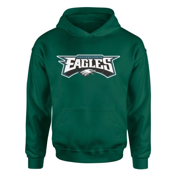 Philadelphia Eagles WL Hoodie S - Nefti Yeşili