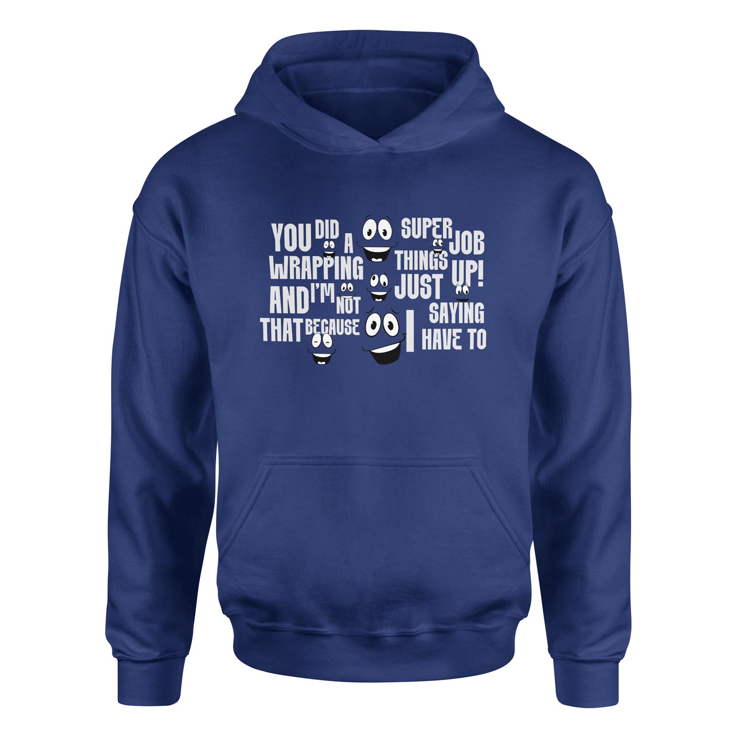 Yes Man Hoodie L - İndigo Mavisi