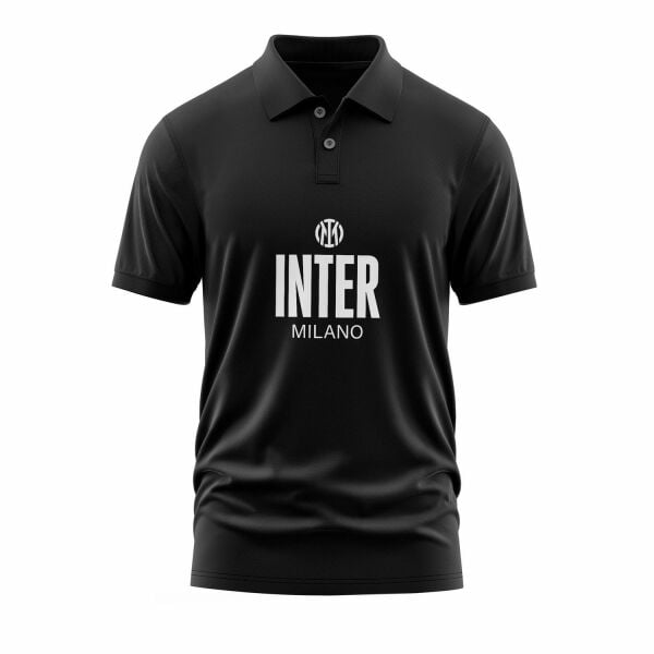 Inter Milan Polo Tişört XL - Siyah