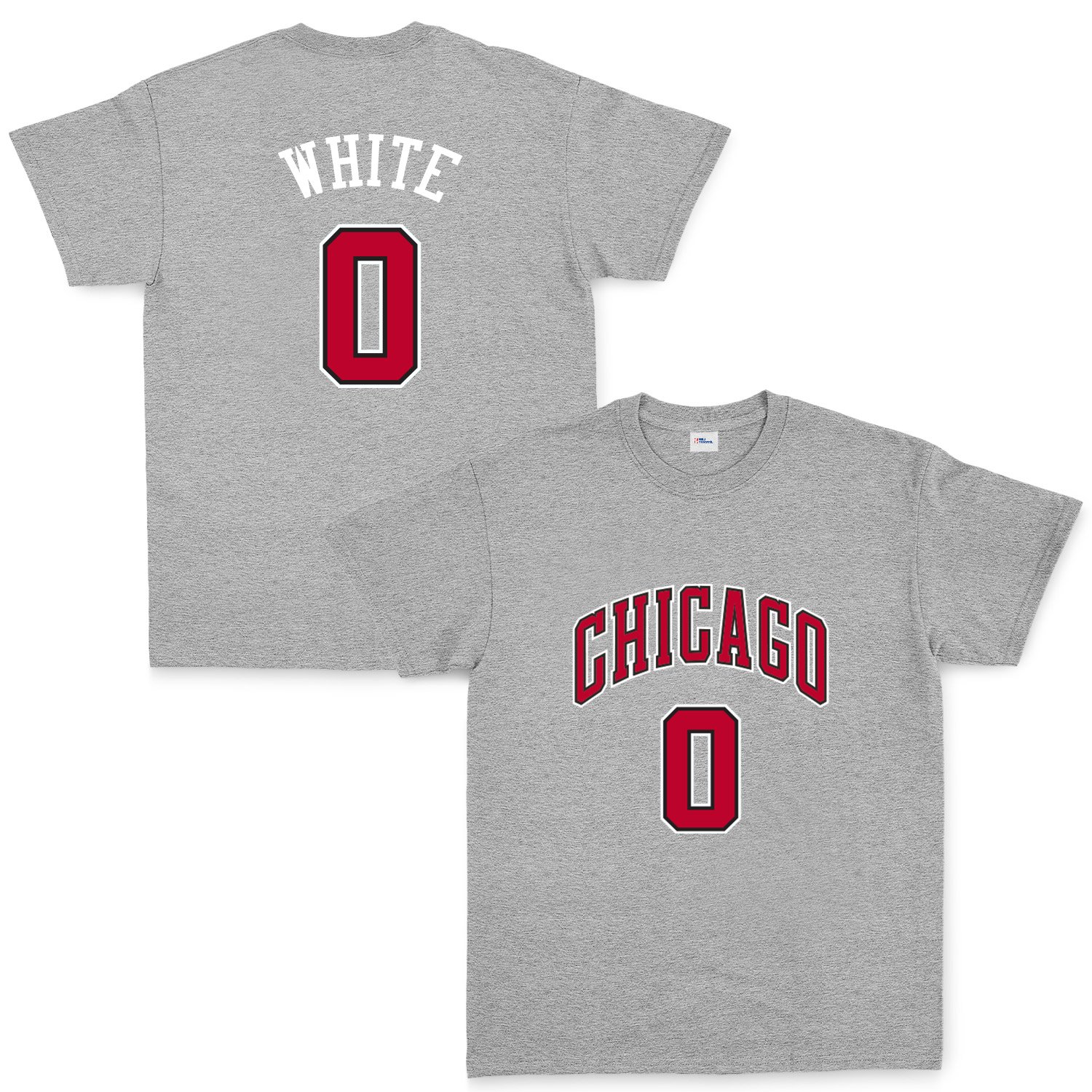 Coby White Chicago 0 Forma Tişört L - Gri