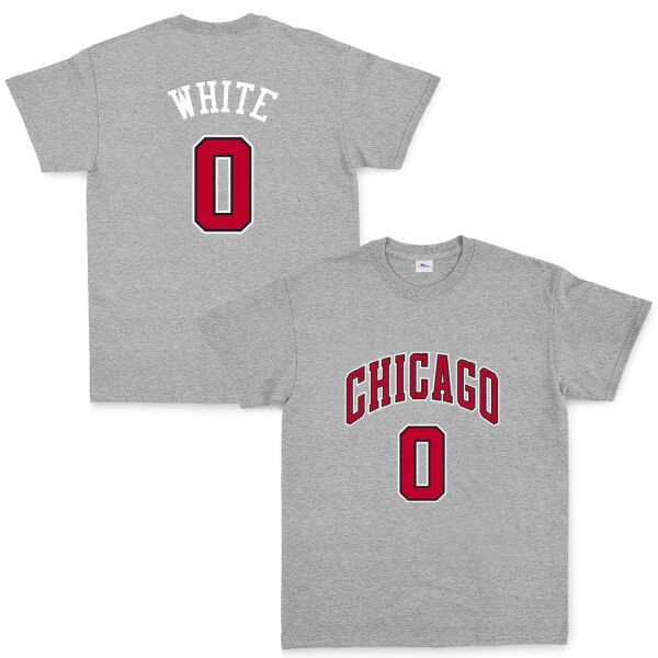 Coby White Chicago 0 Forma Tişört L - Gri