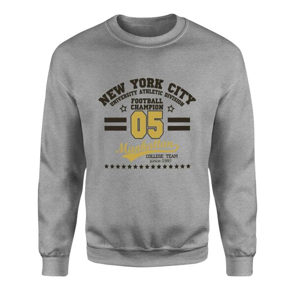 NYC UAD Champion Sweatshirt M - Gri