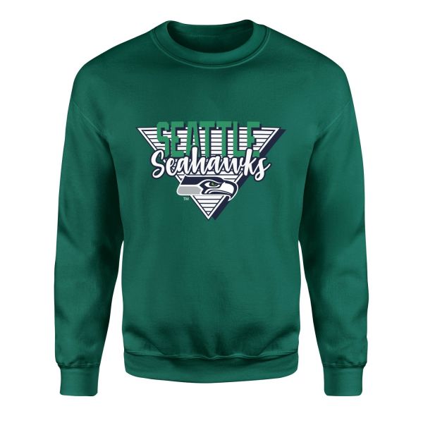 Seattle Seahawks V Sweatshirt S - Nefti Yeşili