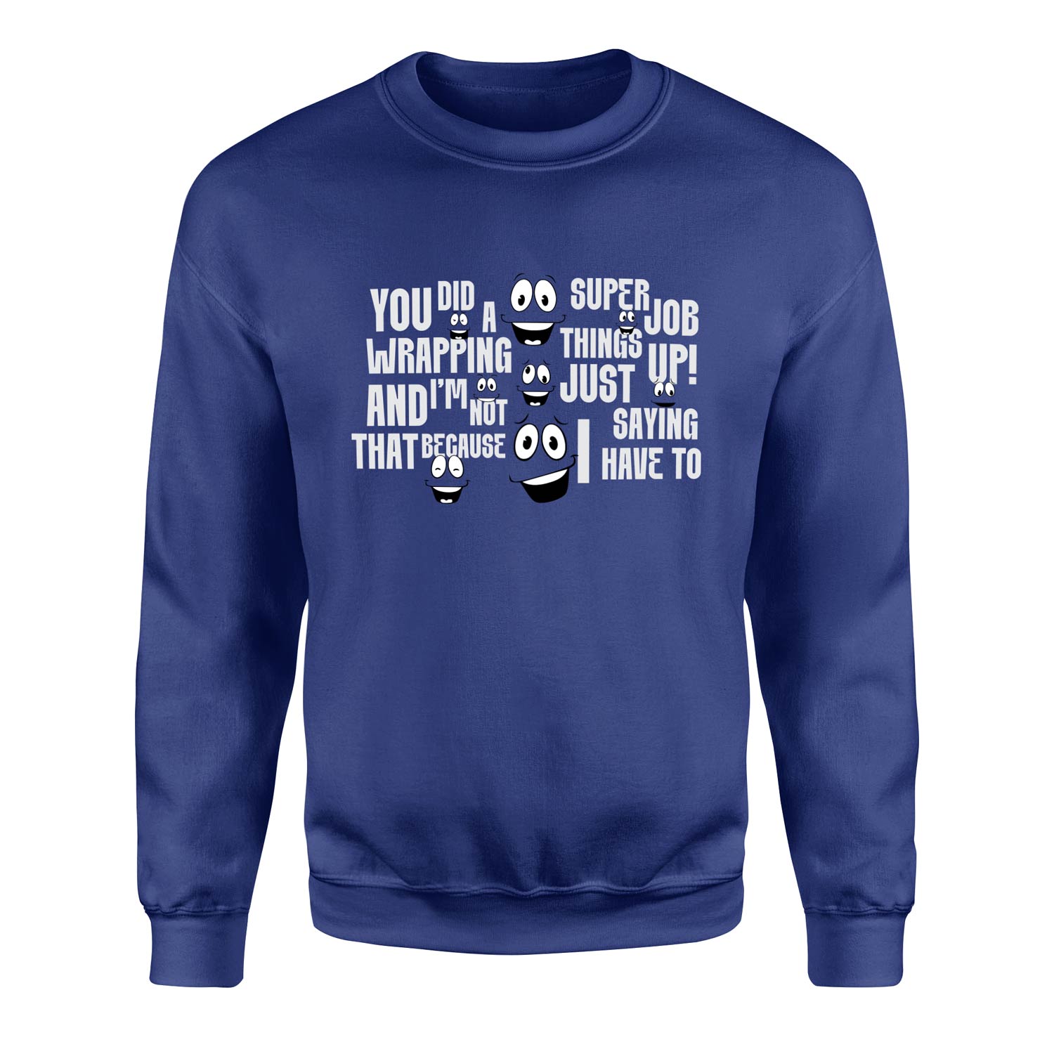 Yes Man Sweatshirt L - İndigo Mavisi