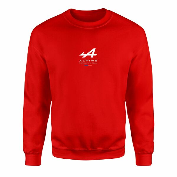 Alpine Racing Sweatshirt M - Kırmızı