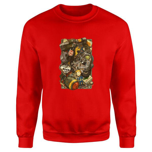 Encumbered Sweatshirt XL - Kırmızı