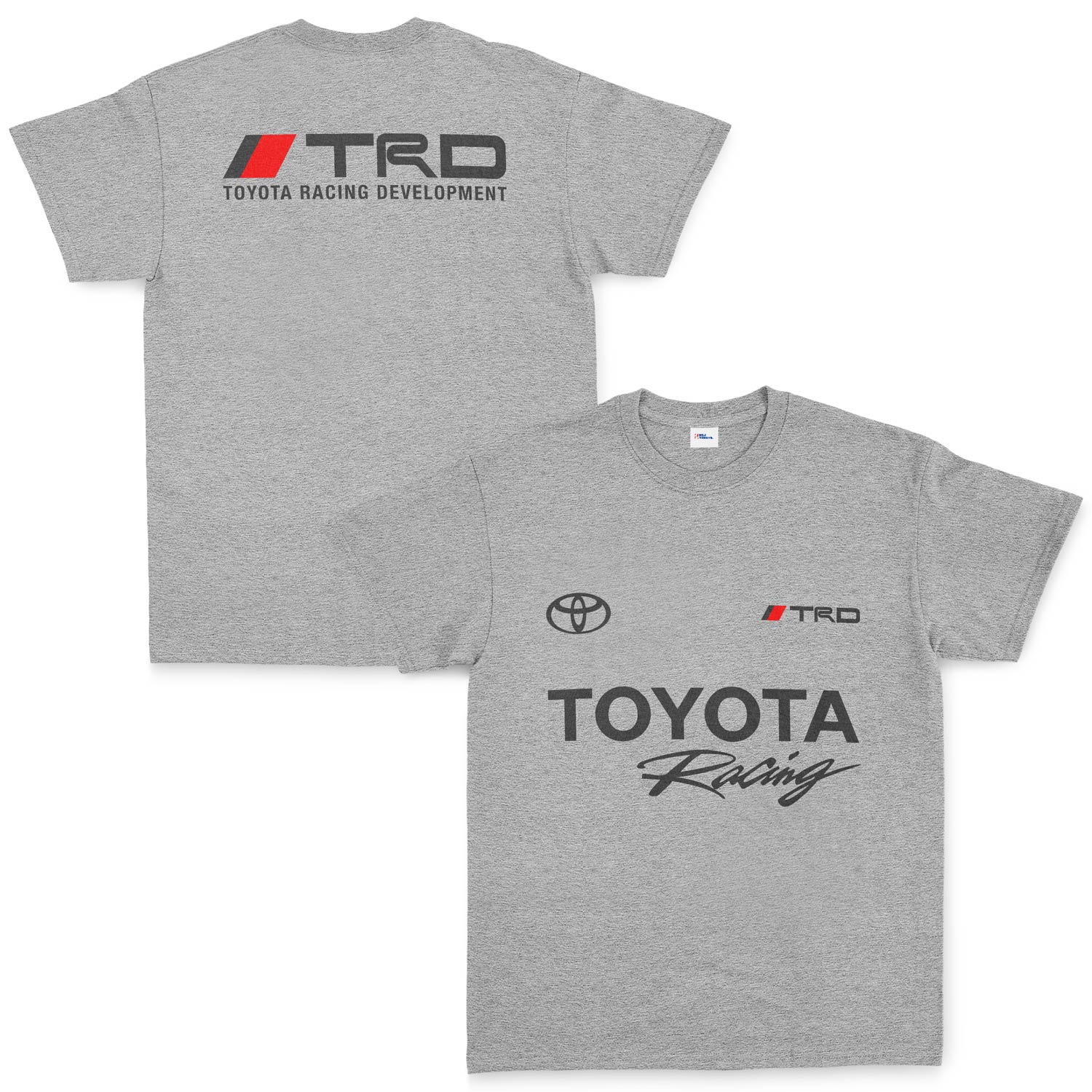 TRD Toyota Tişört XXL - Gri | OUTLET
