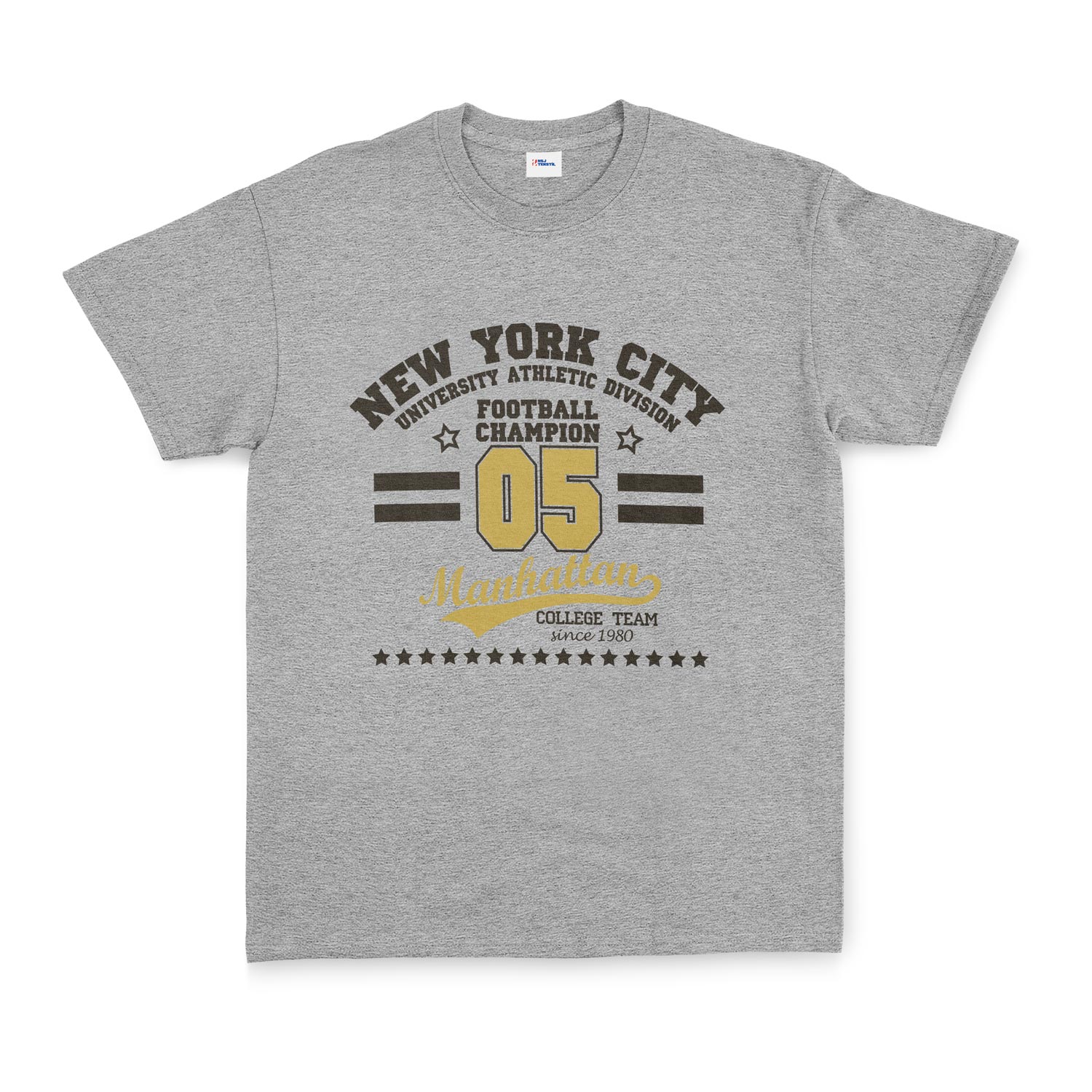 NYC UAD Champion Tişört M - Gri