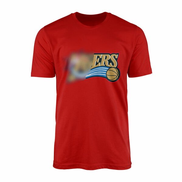 76ERS Tişört S - Kırmızı