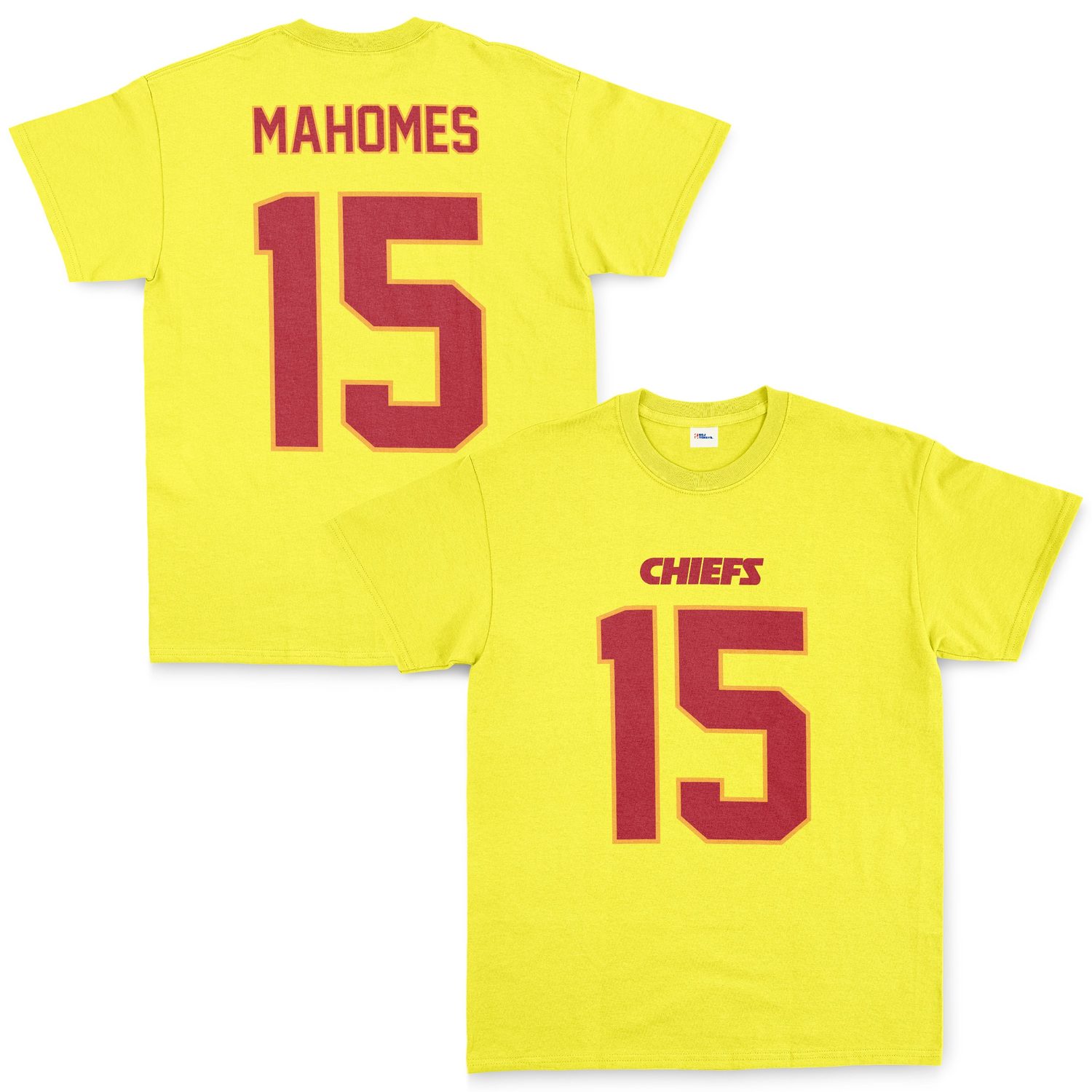 Patrick Mahomes Kansas City Chiefs Forma Tişört XXL - Sarı