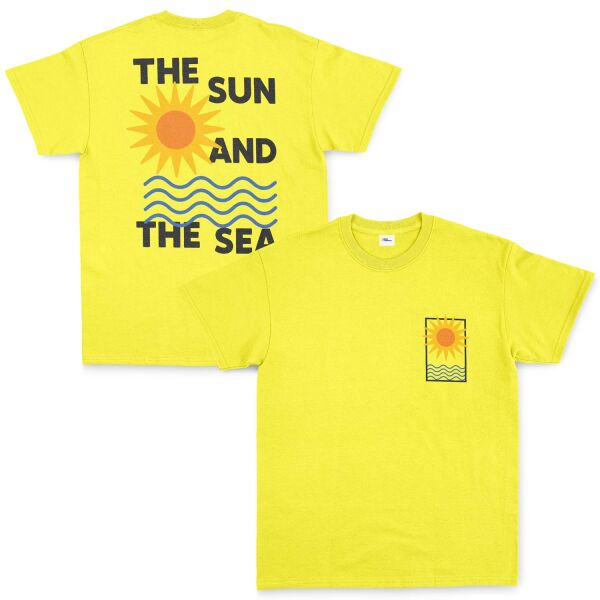 The Sun and The Sea Tişört XL - Sarı