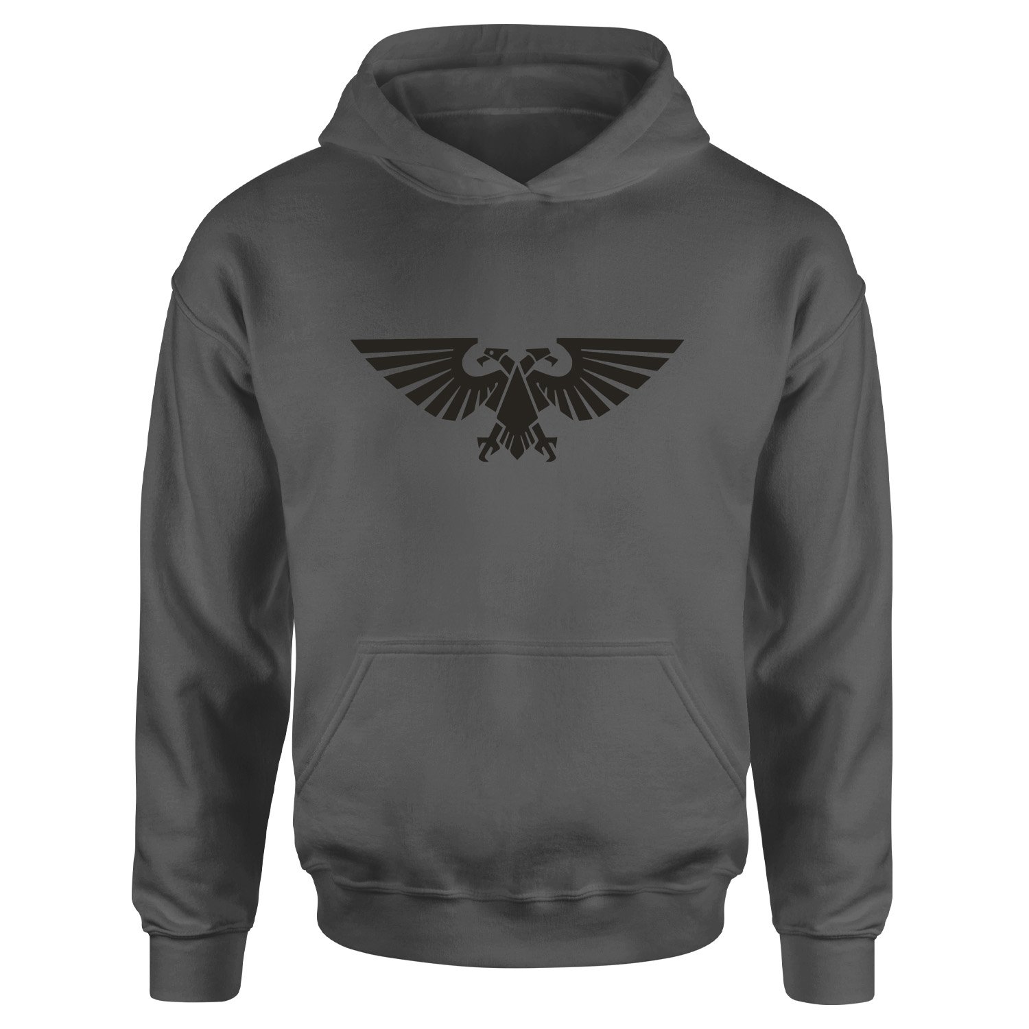 Imperium of Man Hoodie L - Füme
