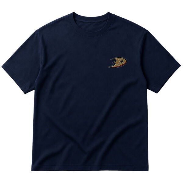 Anaheim Ducks Oversize Tişört L - İndigo Mavisi