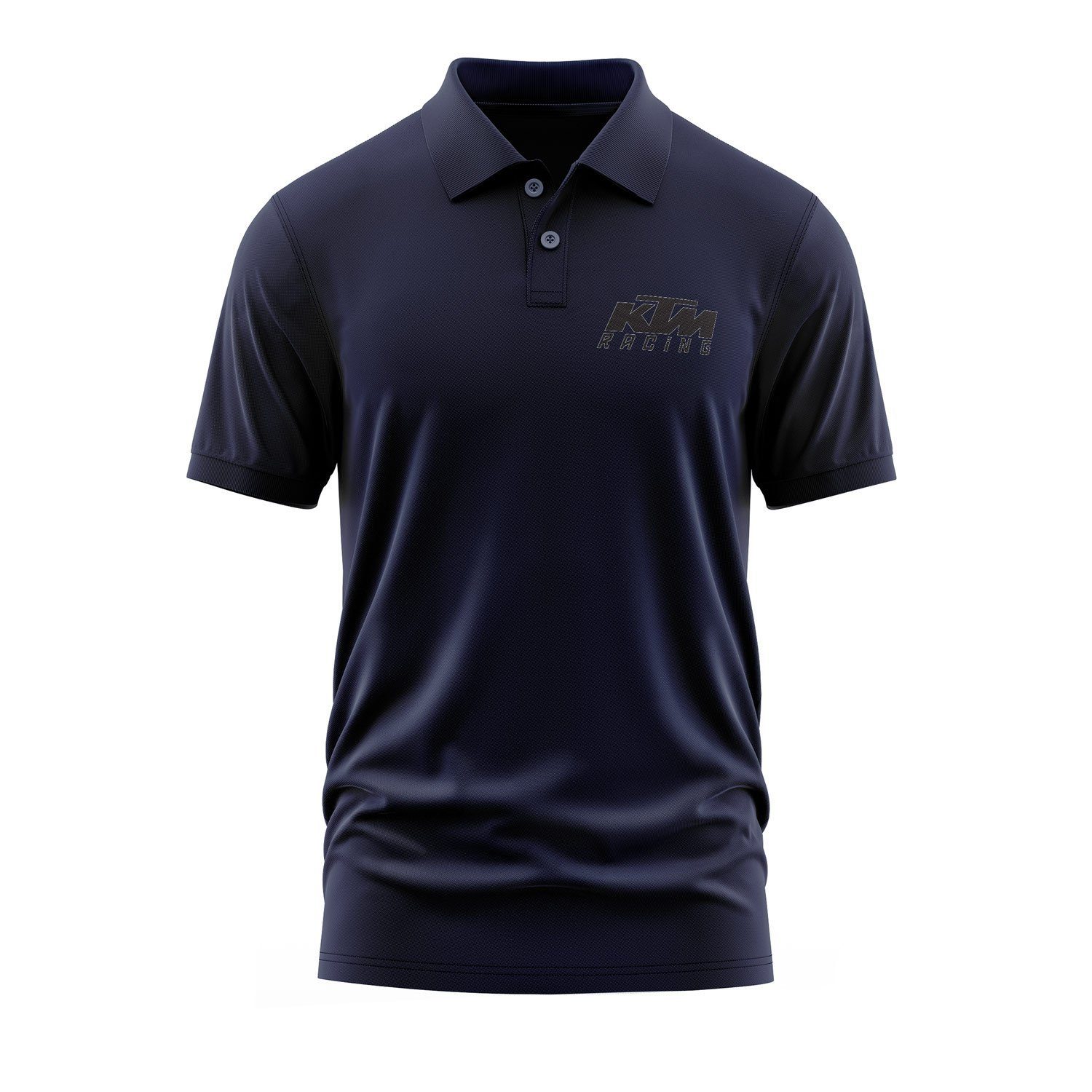 KTM Racing Muted Polo Tişört M - İndigo Mavisi