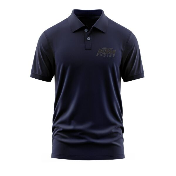 KTM Racing Muted Polo Tişört M - İndigo Mavisi
