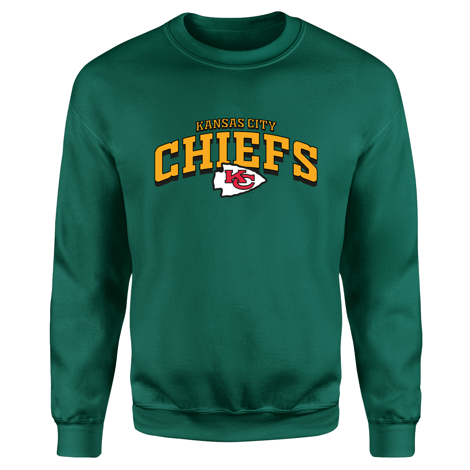 Kansas City Chiefs Arch Sweatshirt XL - Nefti Yeşili
