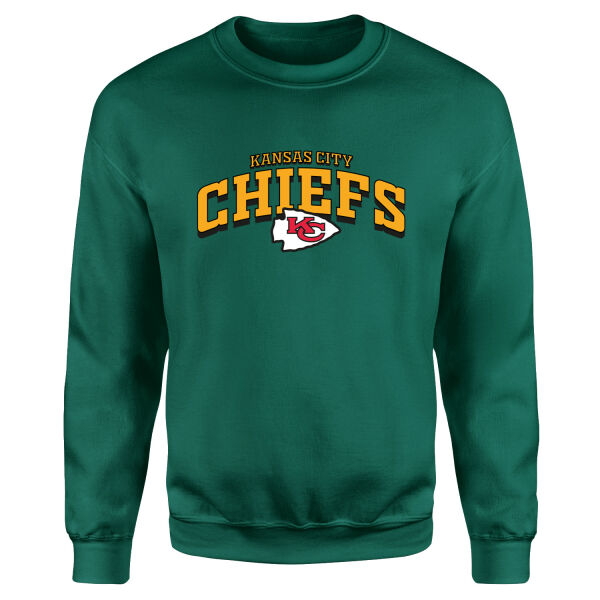 Kansas City Chiefs Arch Sweatshirt XL - Nefti Yeşili
