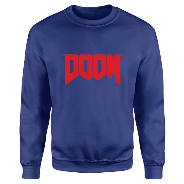 DOOM Sweatshirt M - İndigo Mavisi