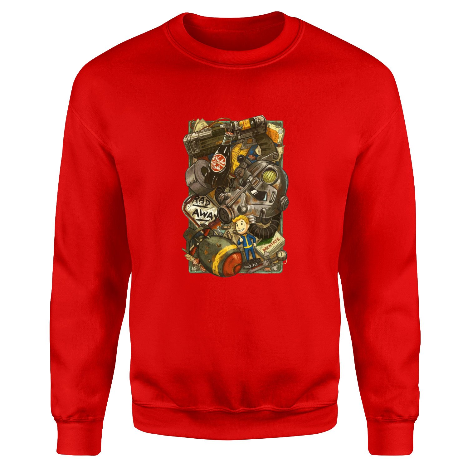 Encumbered Sweatshirt XXL - Kırmızı