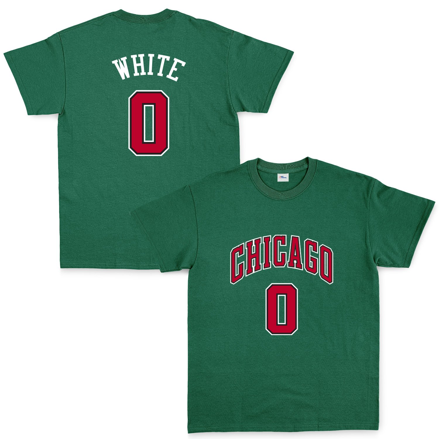 Coby White Chicago 0 Forma Tişört S - Nefti Yeşili