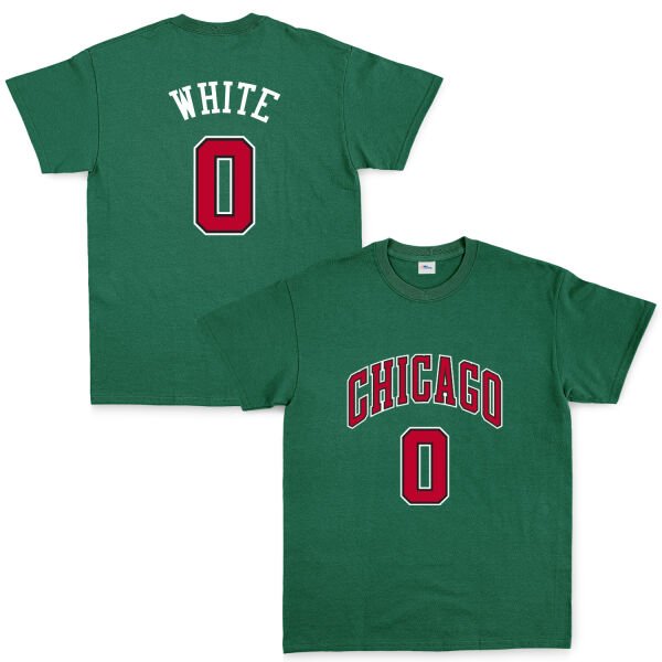 Coby White Chicago 0 Forma Tişört S - Nefti Yeşili