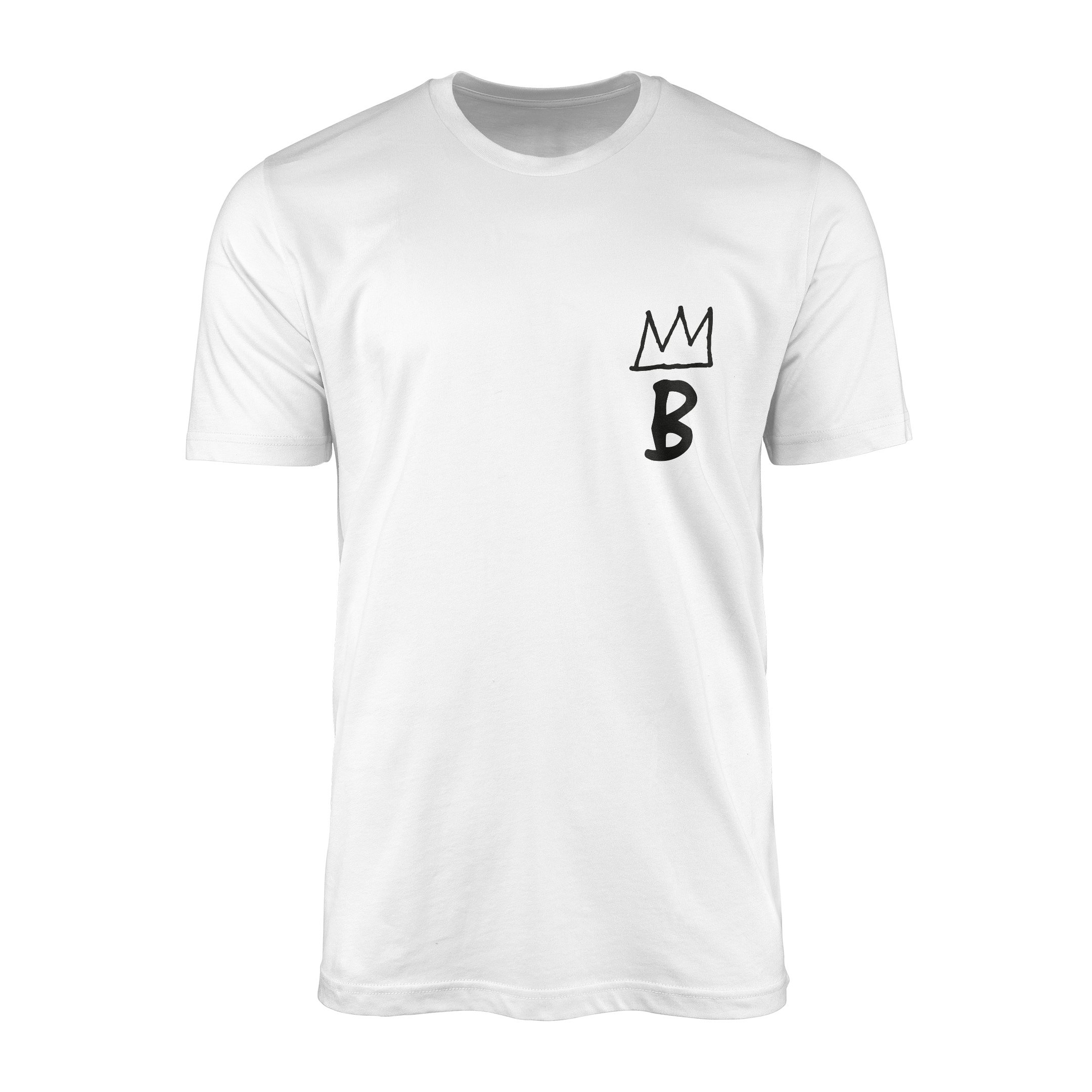 Brooklyn Basquiat Crown Tişört M - Beyaz