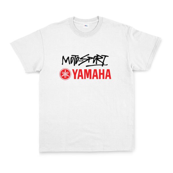 Yamaha Motorsport Tişört XL - Beyaz