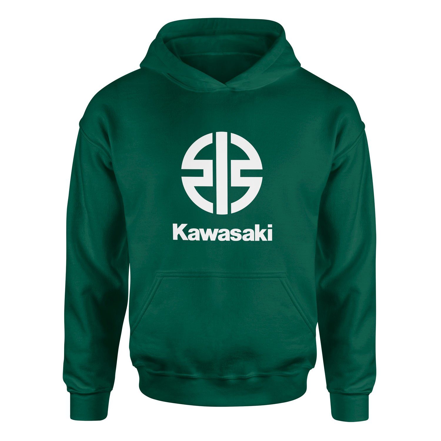 Kawasaki Hoodie S - Nefti Yeşili