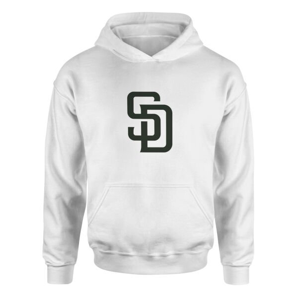 San Diego Padres Hoodie M - Beyaz