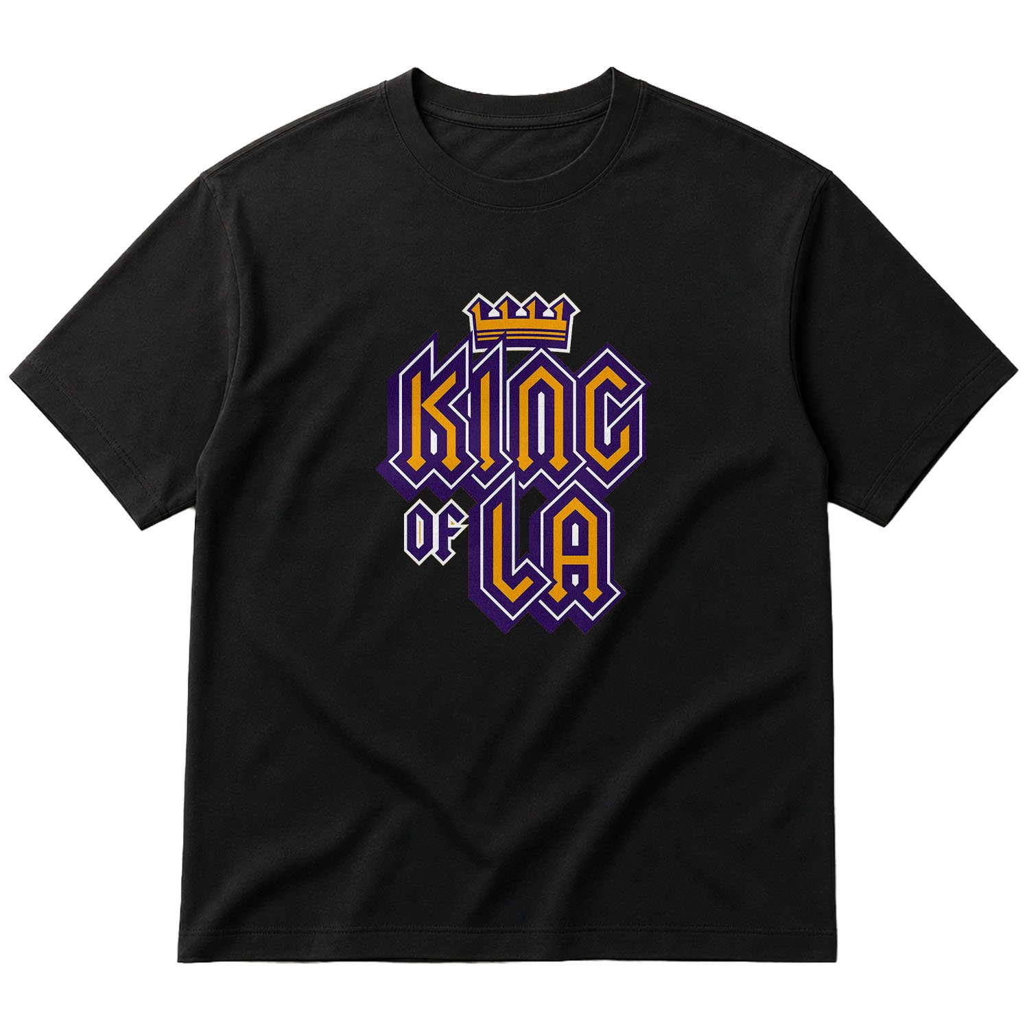 King of LA Oversize Tişört M - Siyah