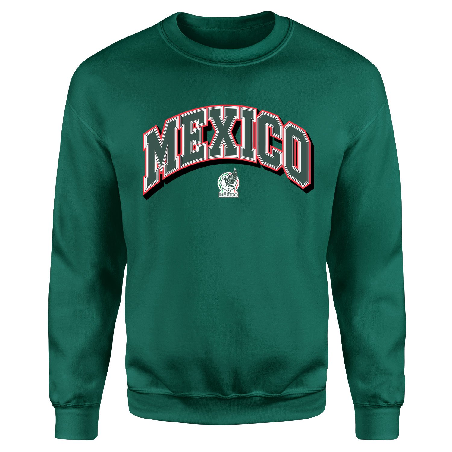 Meksika 2026 Varsity Sweatshirt XXL - Nefti Yeşili