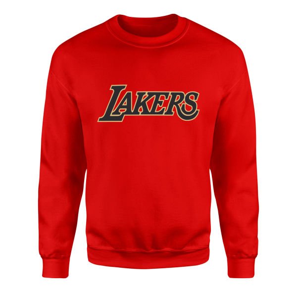 Lakers Sweatshirt XL - Kırmızı