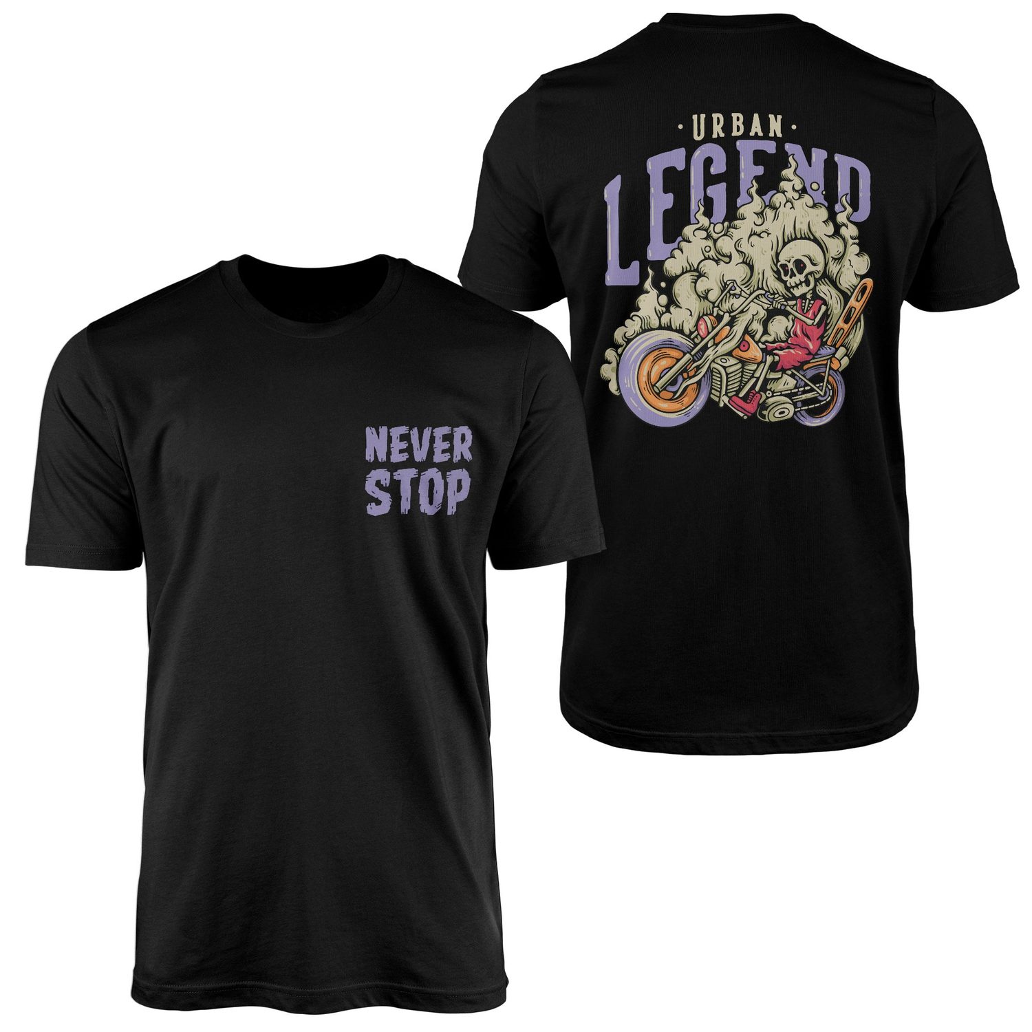 Urban Legends Tişört L - Siyah