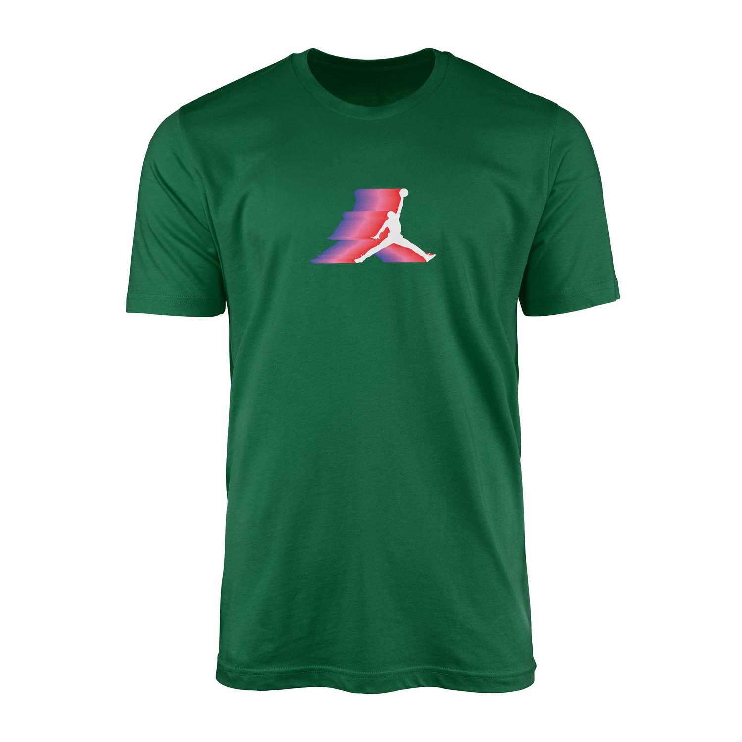Air Jordan Gradient Tişört S - Nefti Yeşili